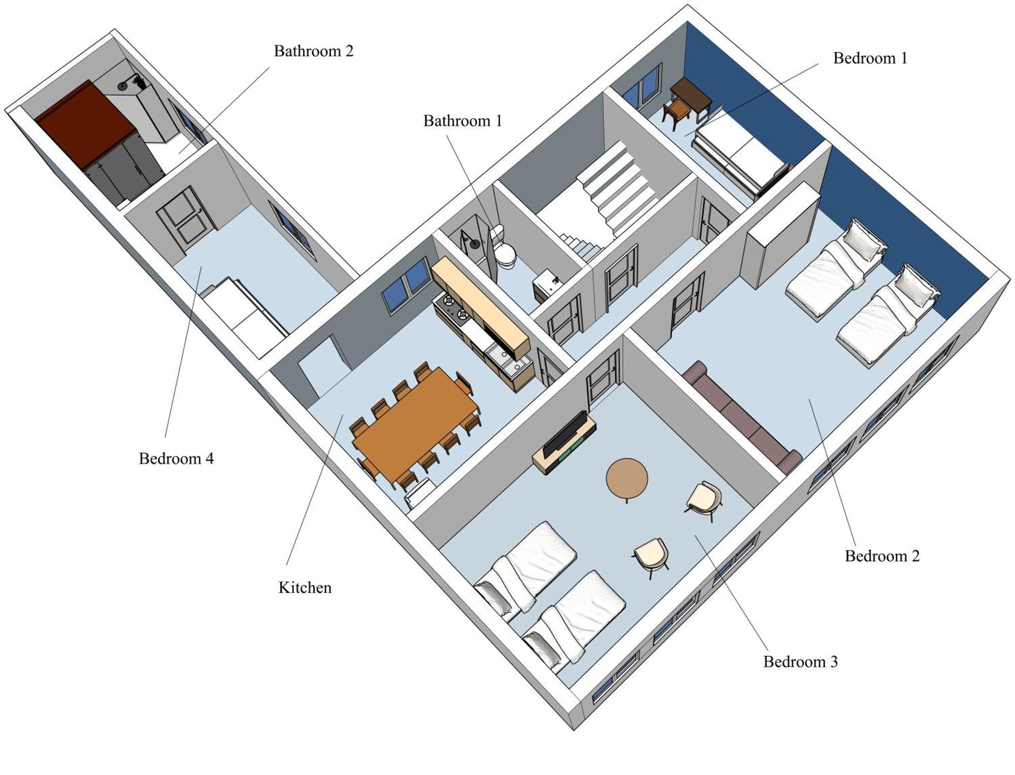 Huge Apartment With Sauna And Free Parking Duisburg Exterior foto